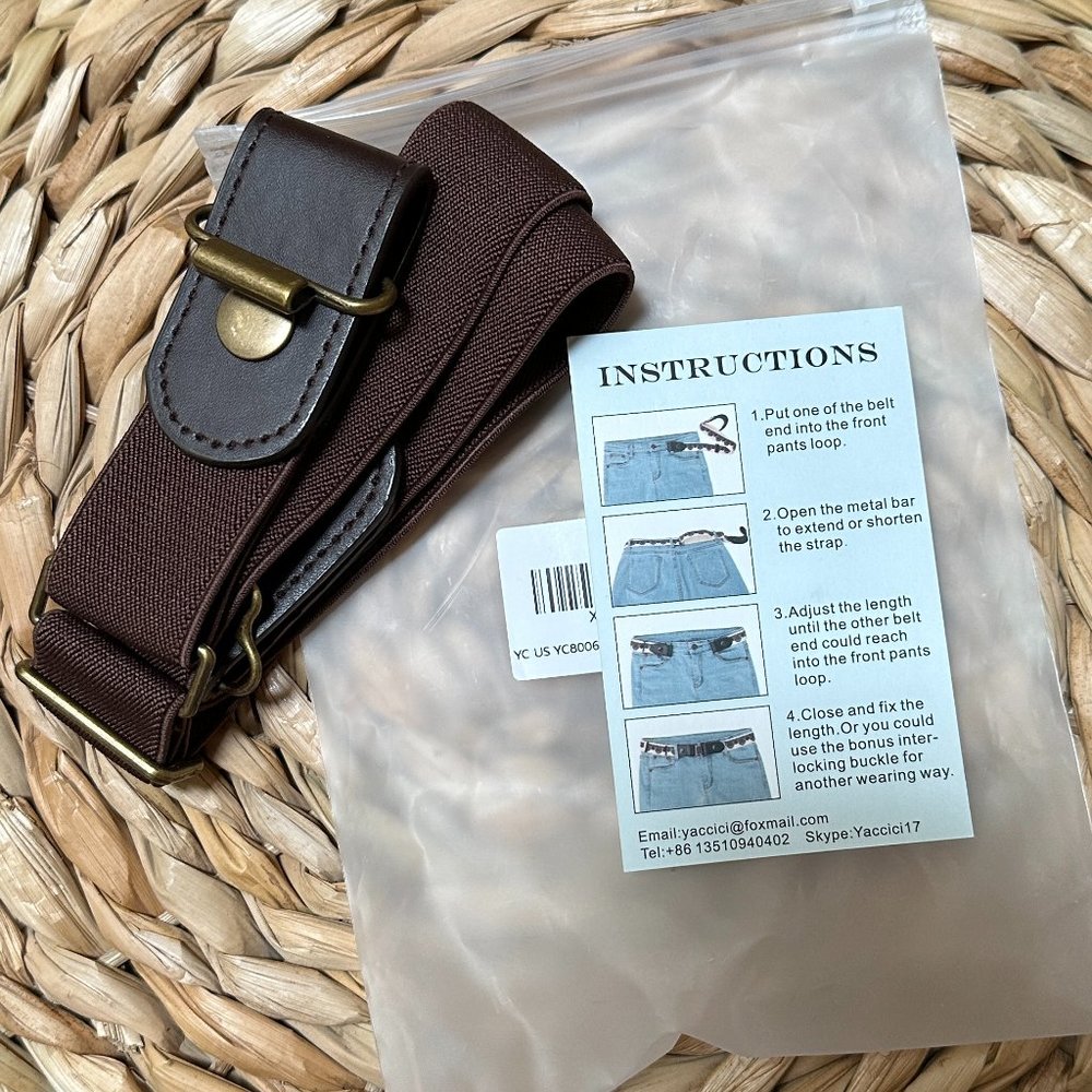 No Buckle Stretch Belt